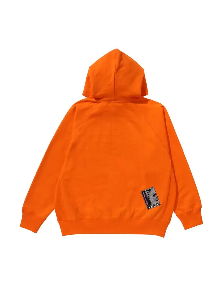 Худи BAPE By Bathing Ape Pullover Hoodie 'Orange' — изображение 2 из 2, оранжевый