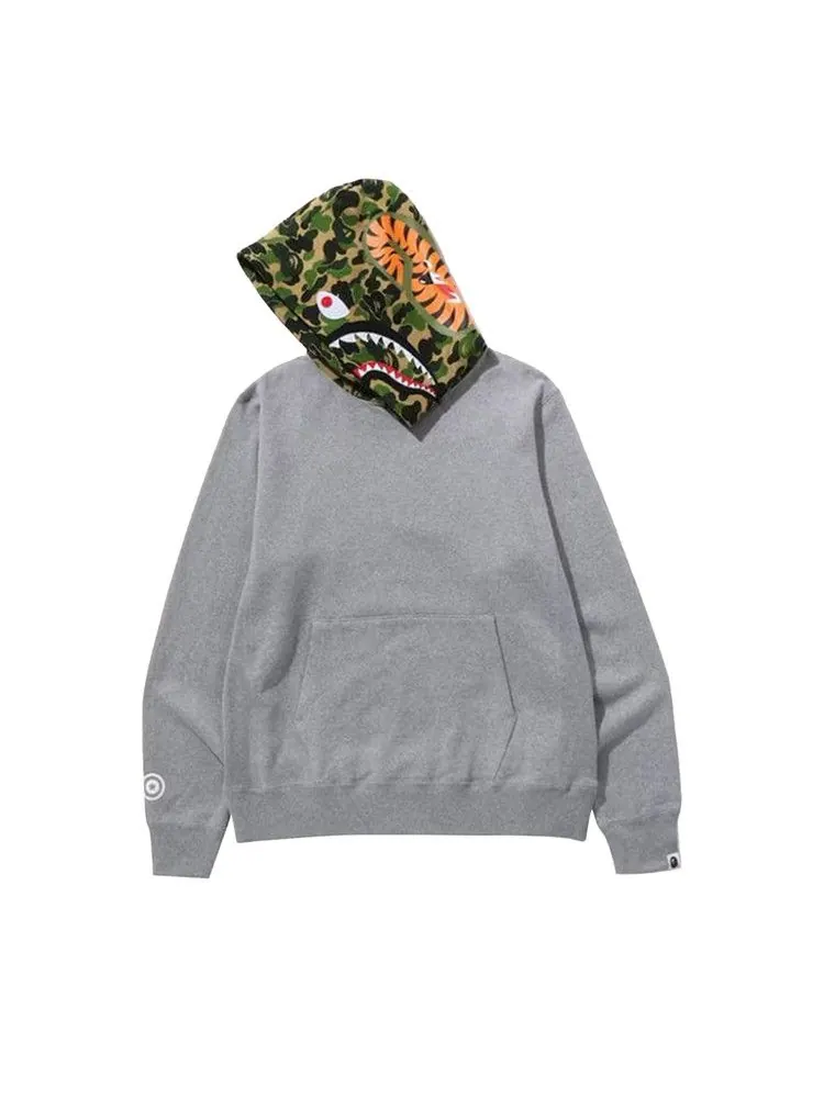 Пуловер BAPE ABC Camo Shark Pullover — изображение 2 из 2, серый