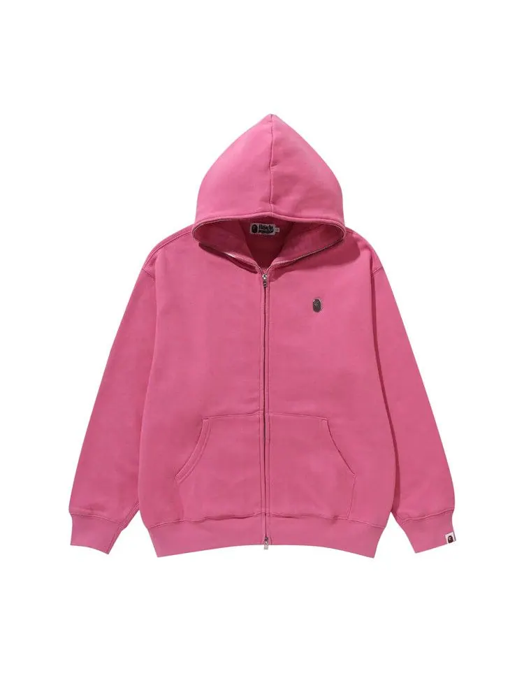 Худи BAPE Metal One Point Full Zip Hoodie — изображение 1 из 1, розовый