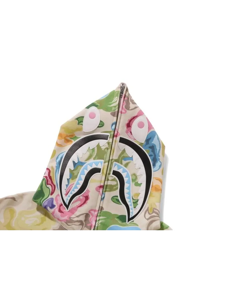 Худи BAPE Art Camo Shark 'Multicolor' — изображение 3 из 3, мульти