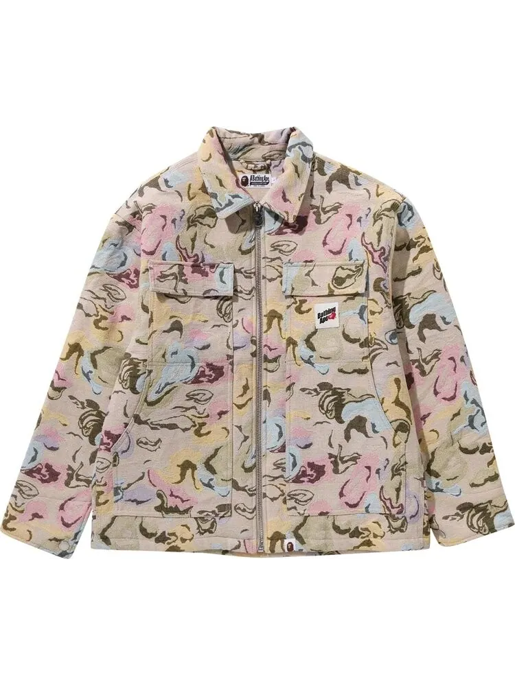 Куртка BAPE Art Camo Gobelin Work 'Multicolor' — изображение 1 из 1, мульти