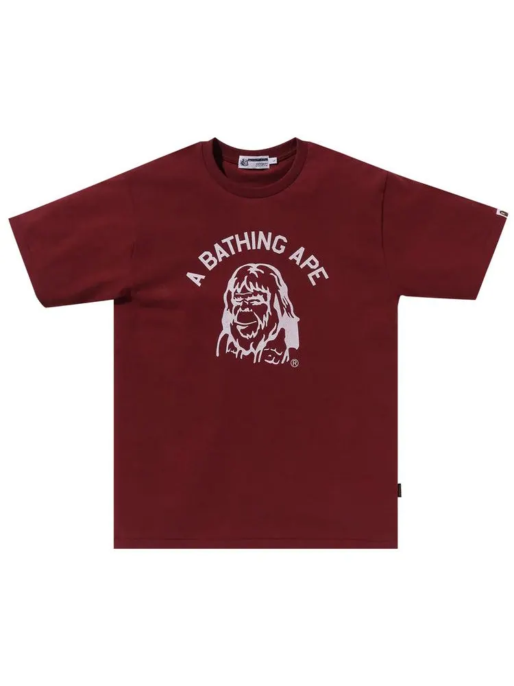 Футболка BAPE Archive Graphic Tee — изображение 1 из 1, бордовый
