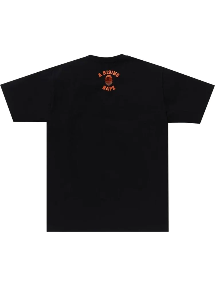 Футболка BAPE Asia Camo Big Ape Head 'Black' — изображение 2 из 2, черный