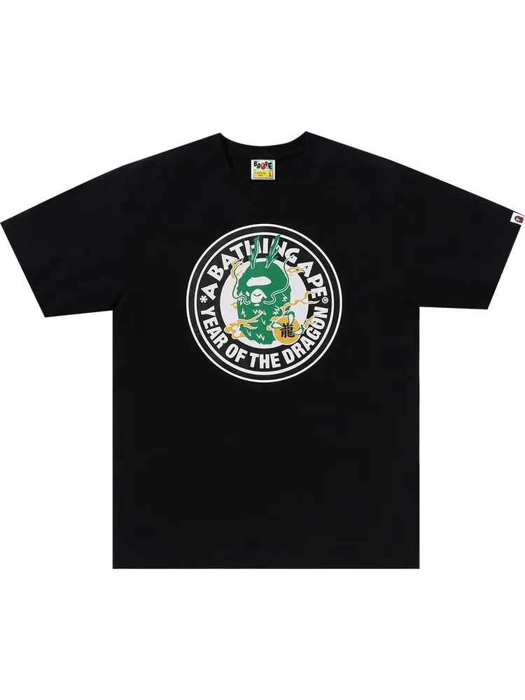 Футболка BAPE Year Of The Dragon 'Black' — изображение 1 из 1, черный