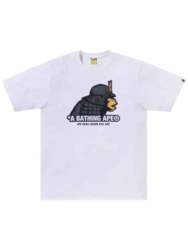 Футболка BAPE Samurai Tee — изображение 1 из 1, белый