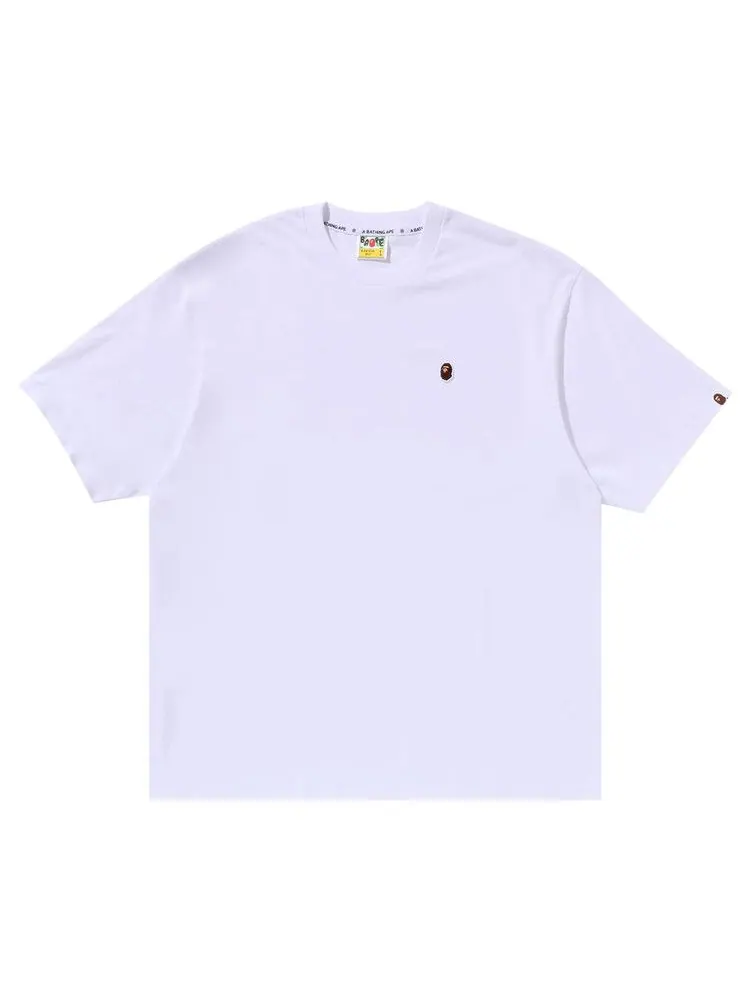 Футболка BAPE Ape Head One Point Relaxed Fit Tee — изображение 1 из 1, белый