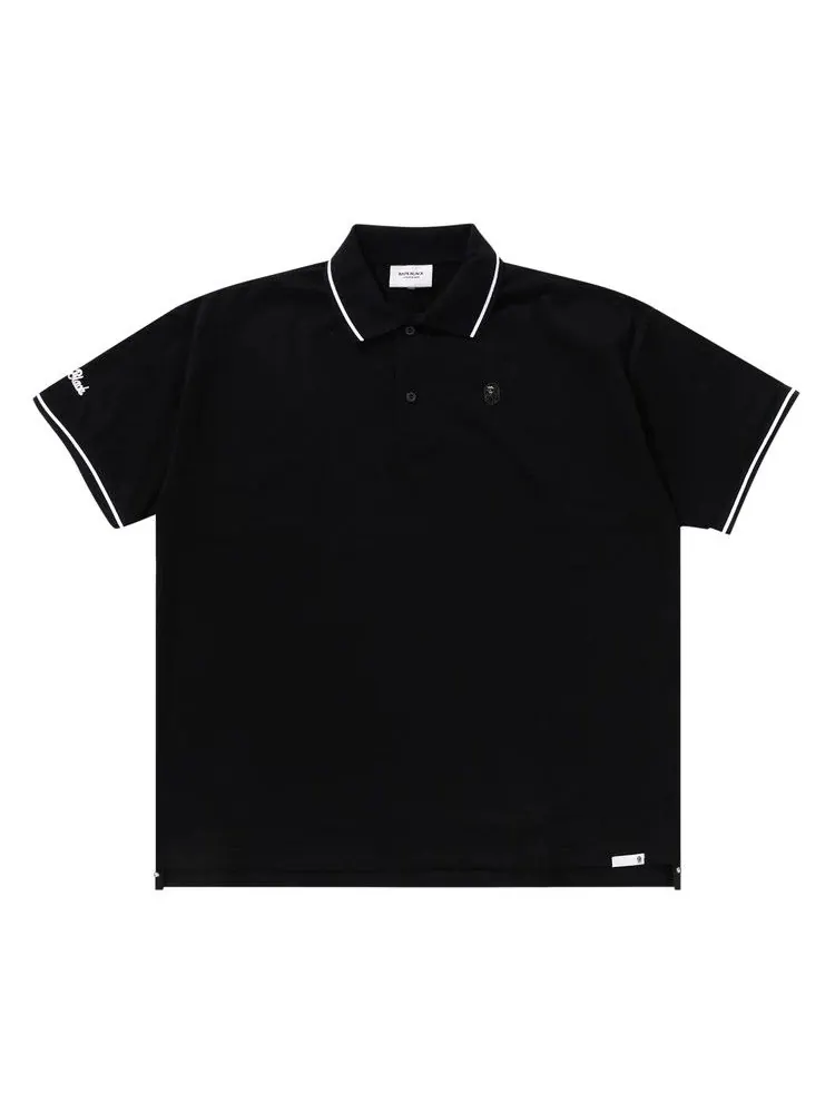 Поло BAPE One Point Logo Polo — изображение 1 из 2, черный
