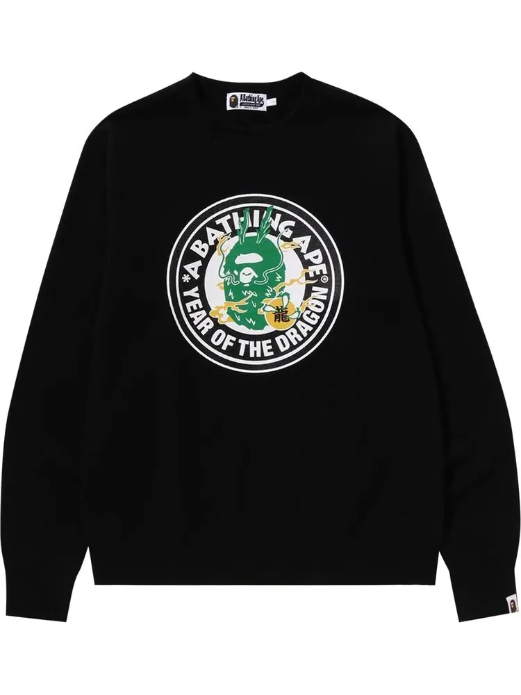 Толстовка BAPE Year Of The Dragon 'Black' — изображение 1 из 1, черный