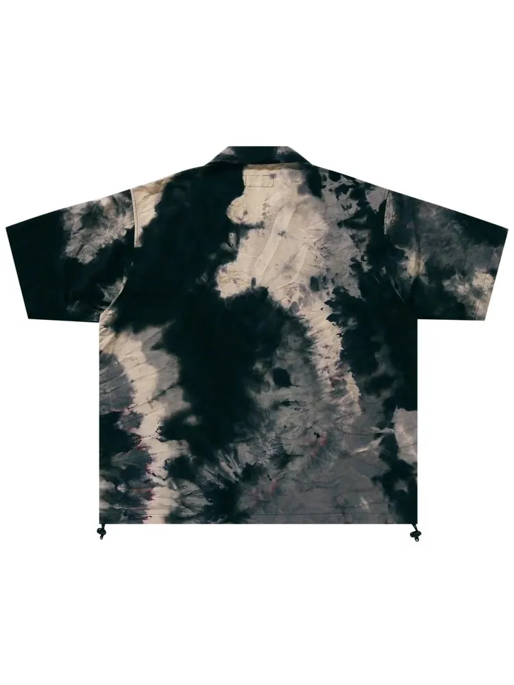 Рубашка BAPE Chusen One Point Open Collar Shirt — изображение 2 из 3, черный