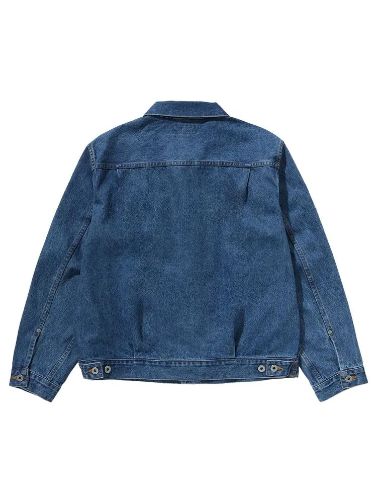 Куртка BAPE Sta Denim Jacket — изображение 2 из 2, синий