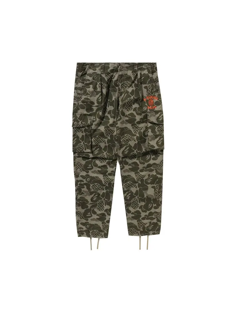 Брюки BAPE Asia Camo Army Pants — изображение 1 из 1, оливковый