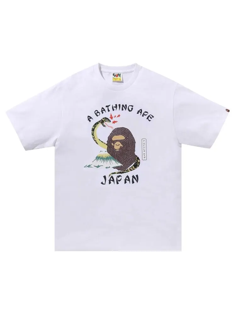 Футболка BAPE Japanese Culture 'White' — изображение 1 из 1, белый
