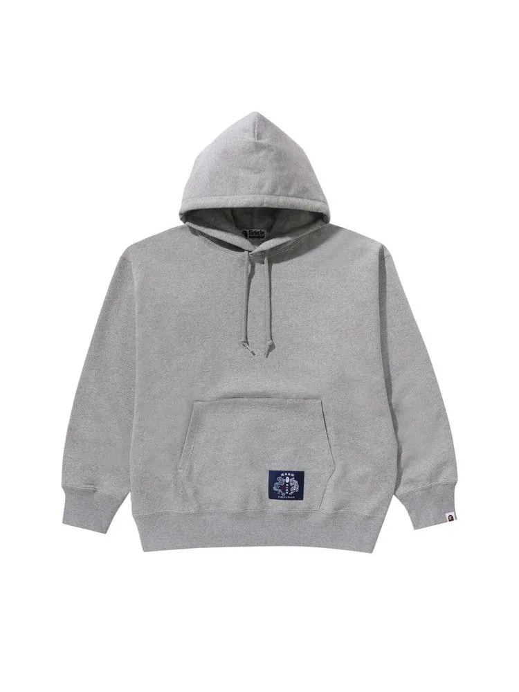 Худи BAPE Japan Culture Tiger And Dragon Pullover Hoodie — изображение 1 из 1, серый