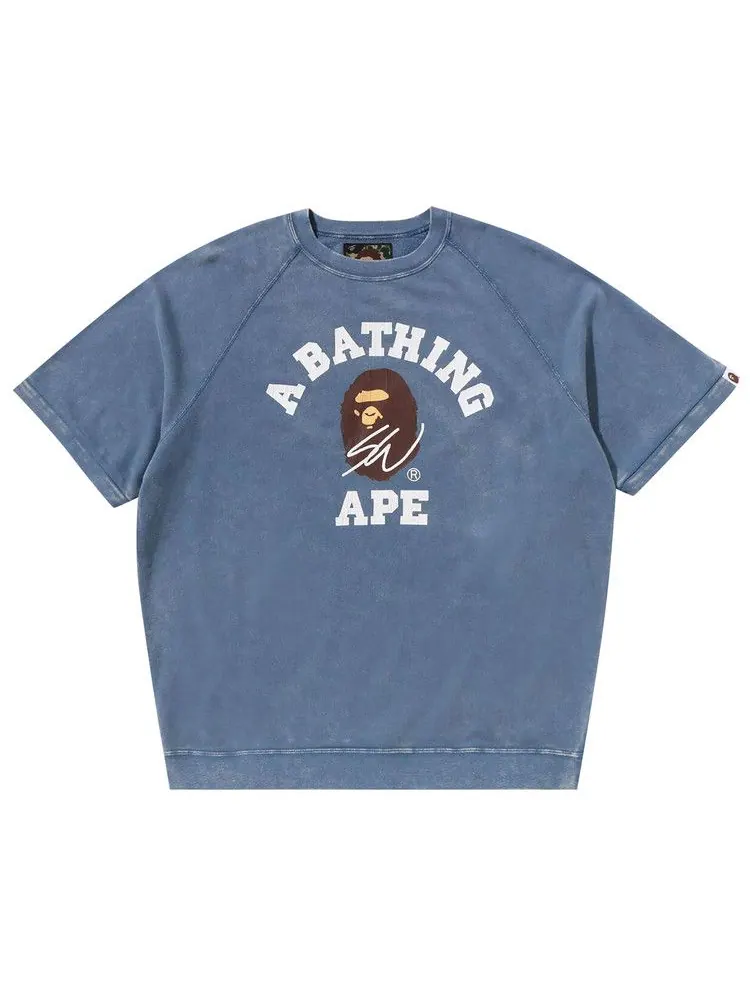 Футболка BAPE x Sean Wotherspoon Sweat Tee — изображение 1 из 1, темно-синий