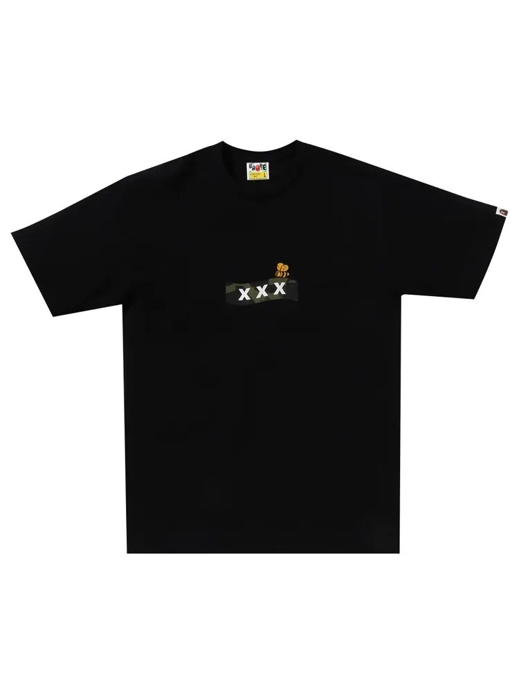 Футболка BAPE x God Selection XXX Tee — изображение 1 из 2, черный