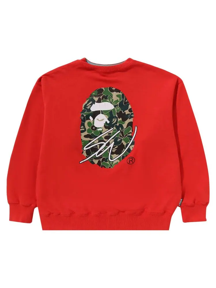 Свитер BAPE x Sean Wotherspoon 4Way Crewneck — изображение 1 из 2, красный