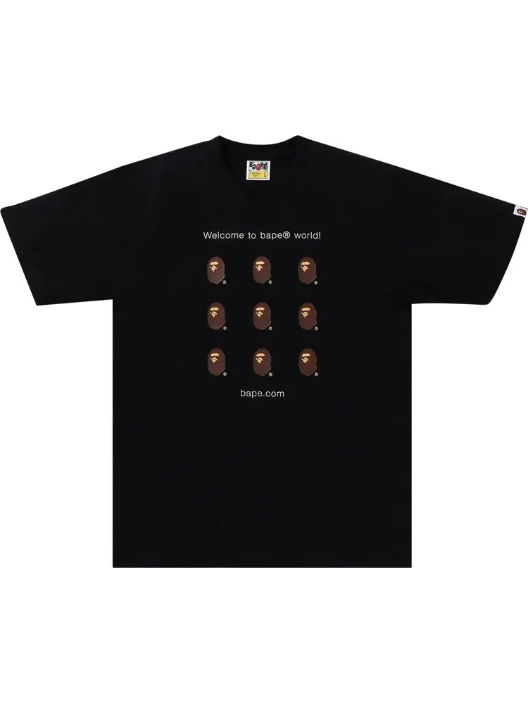 Футболка BAPE .Com 'Black' — изображение 1 из 1, черный