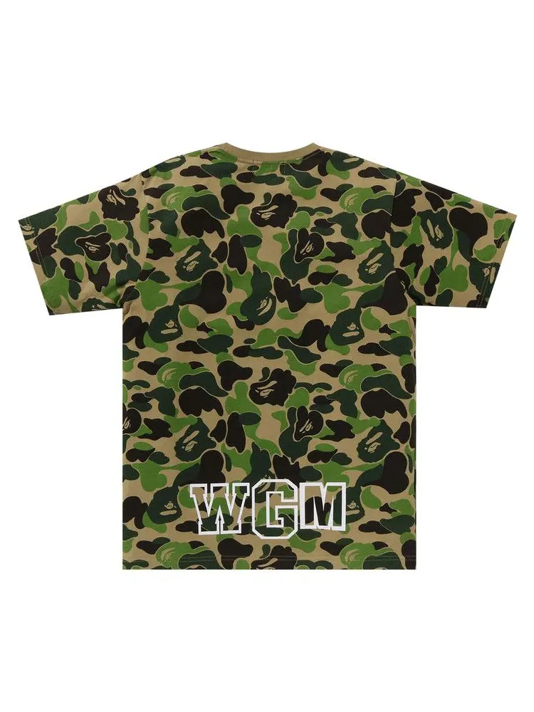 Футболка BAPE ABC Camo Shark Tee — изображение 2 из 2, зеленый