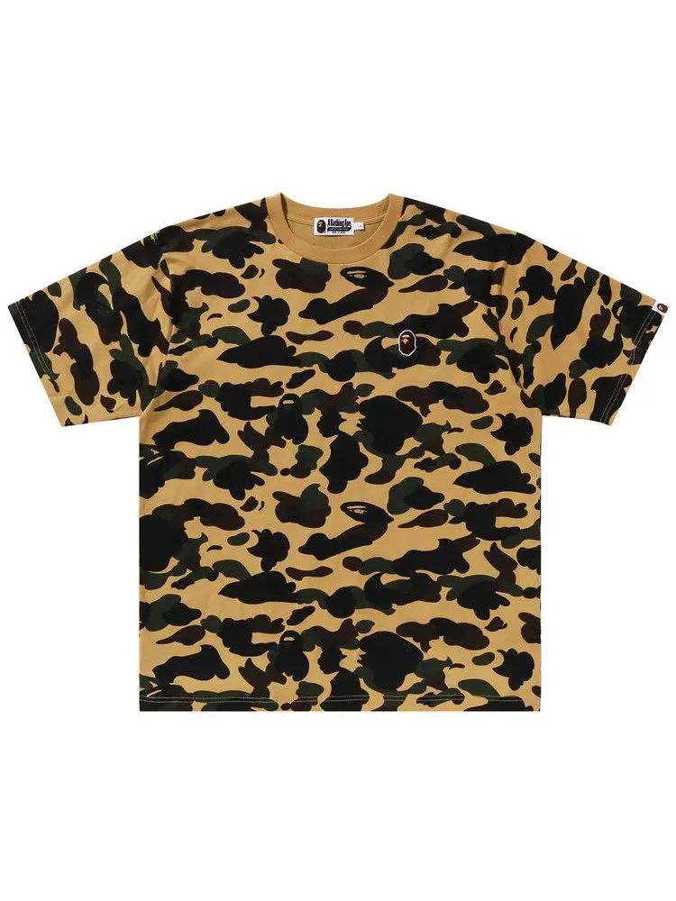 Футболка BAPE 1st Camo One Point Tee — изображение 1 из 1, желтый