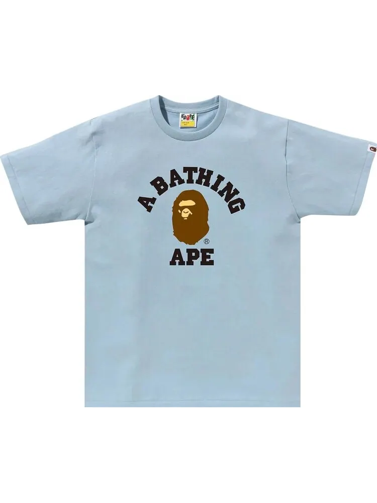 Футболка BAPE College 'Sax' — изображение 1 из 1, синий