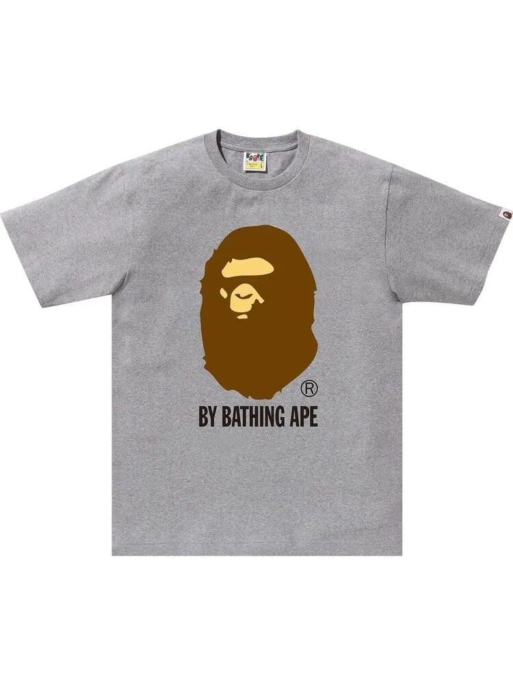 Футболка BAPE By Bathing Ape 'Grey' — изображение 1 из 1, серый