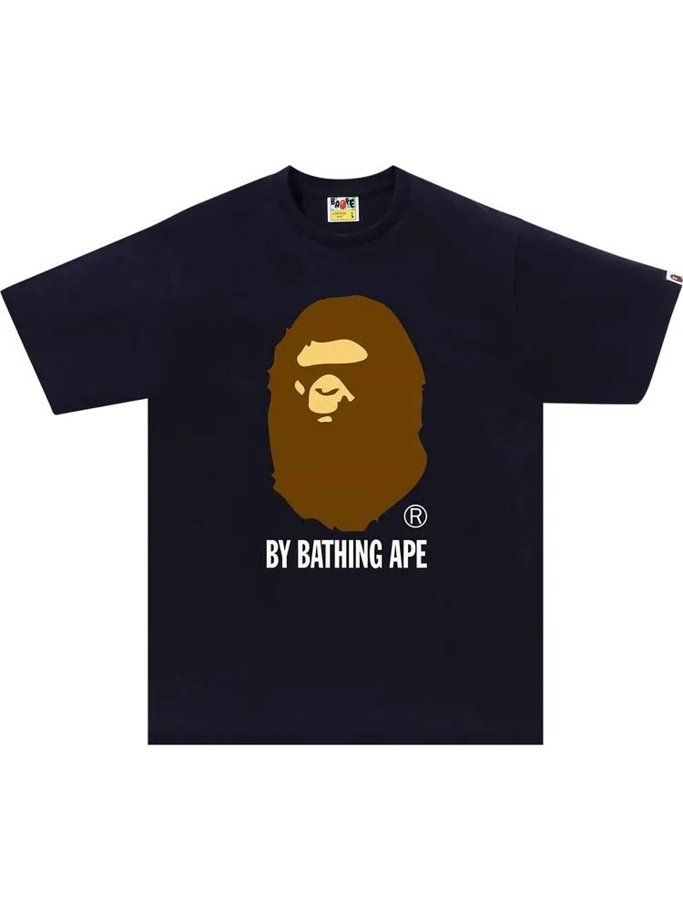 Футболка BAPE By Bathing Ape 'Navy' — изображение 1 из 1, синий