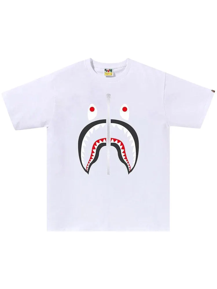 Футболка BAPE Shark Tee — изображение 1 из 1, белый