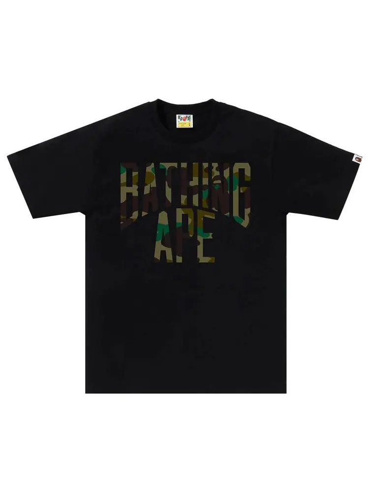 Футболка BAPE 1st Camo Nyc Logo Tee — изображение 1 из 1, черный
