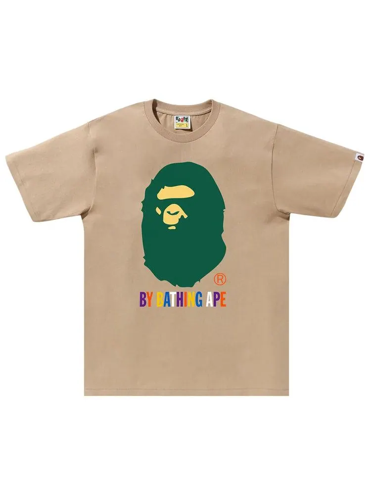 Футболка BAPE Colors By Bathing Ape Tee — изображение 1 из 1, бежевый