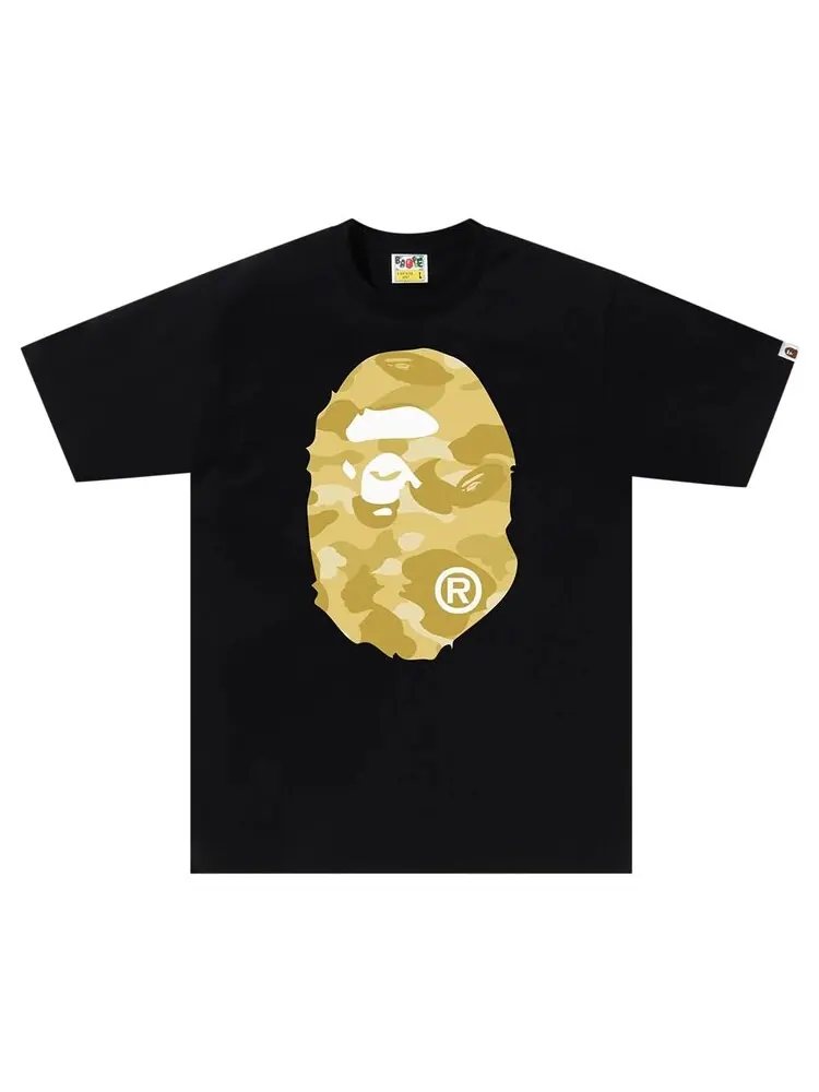 Футболка BAPE Color Camo Big Ape Head Tee — изображение 1 из 2, черный