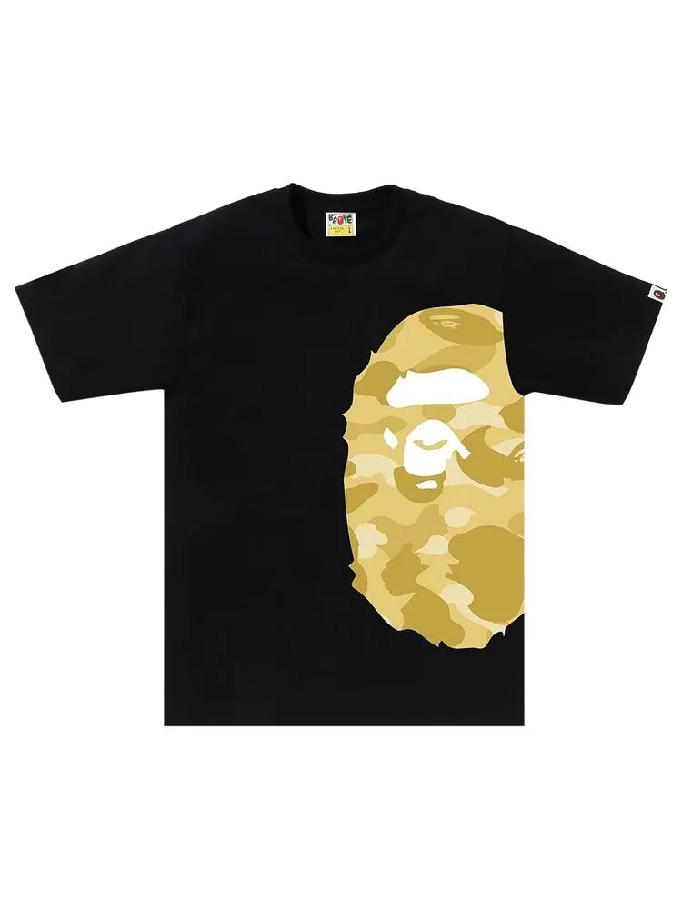 Футболка BAPE Color Camo Side Big Ape Head Tee — изображение 1 из 2, черный