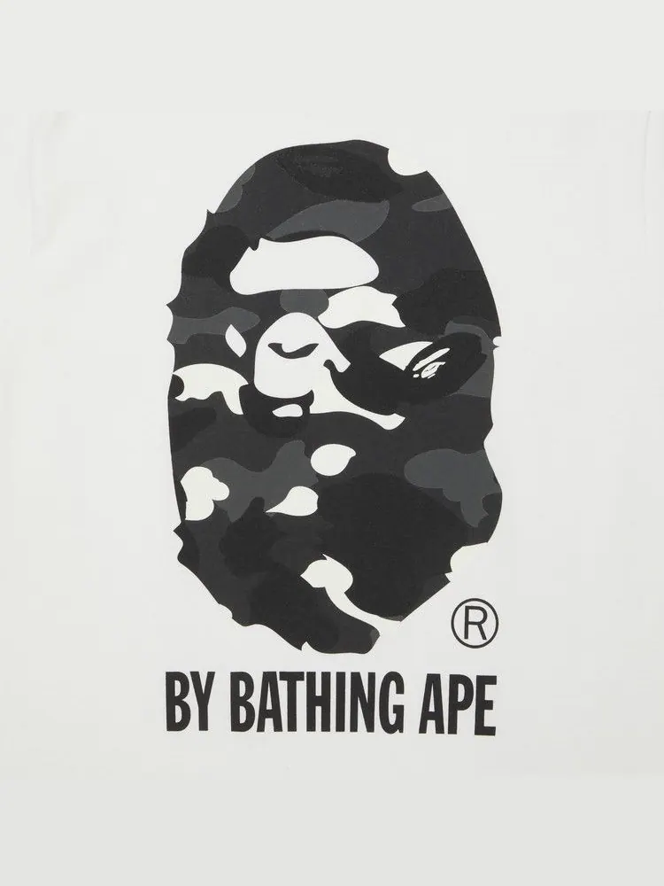 Футболка BAPE City Camo By Bathing Ape Tee — изображение 3 из 3, белый/черный