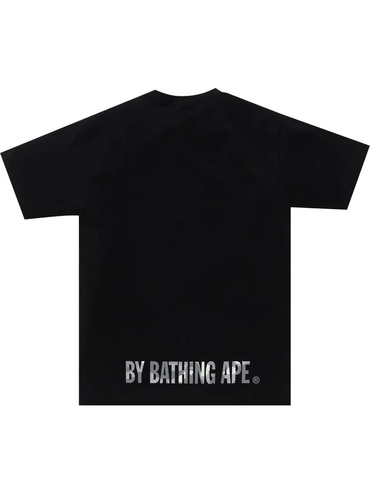 Футболка BAPE City Camo Ape Face Sta 'Black' — изображение 2 из 2, черный