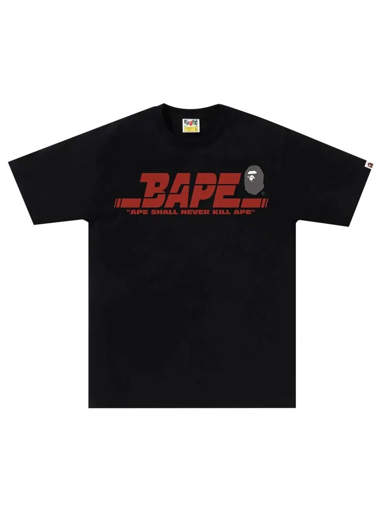 Футболка BAPE Sports Logo Tee — изображение 1 из 1, черный