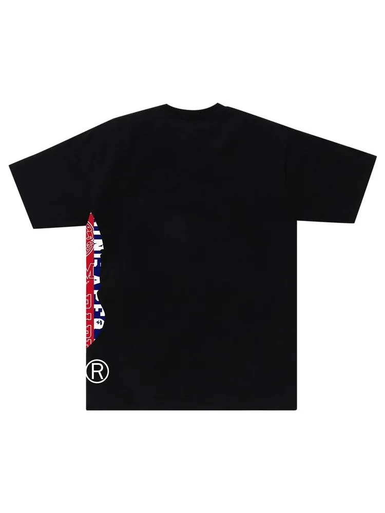 Футболка BAPE Fans Scarf Side Big Ape Head Tee — изображение 2 из 2, черный