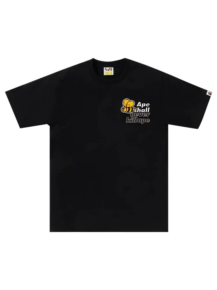 Футболка BAPE Asnka Bee Logo Tee — изображение 1 из 1, черный