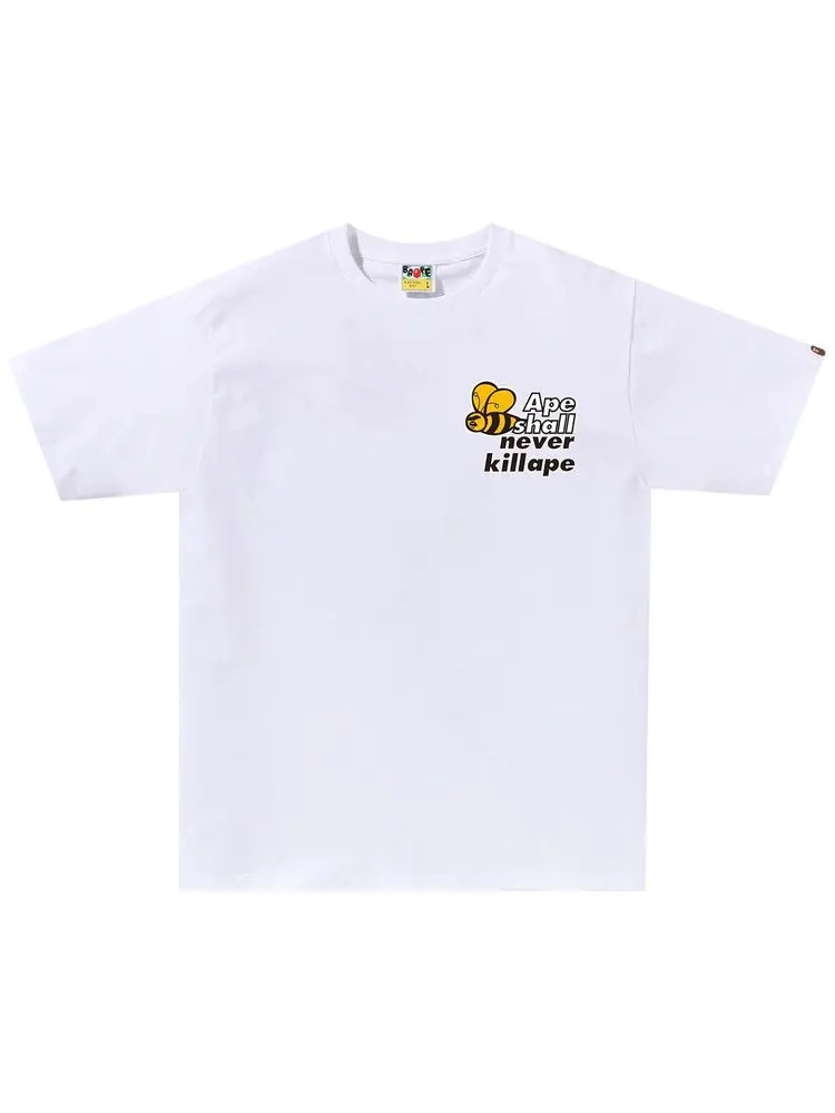 Футболка BAPE Asnka Bee Logo Tee — изображение 1 из 1, белый