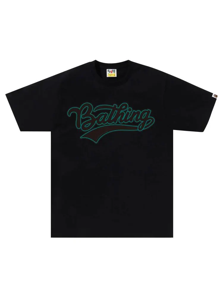 Футболка BAPE Varsity Baseball Logo Tee — изображение 1 из 2, черный