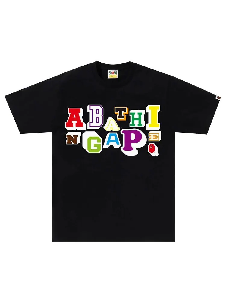 Футболка BAPE Varsity Font Tee — изображение 1 из 2, черный