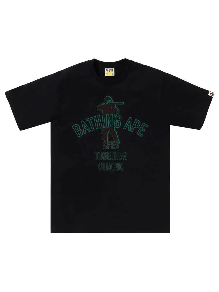 Футболка BAPE Soldier ATS Tee — изображение 1 из 2, черный