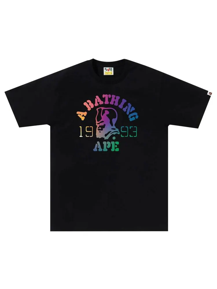 Футболка BAPE Gradation General Tee — изображение 1 из 1, черный