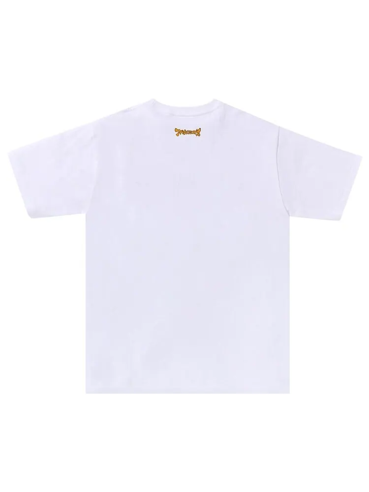 Футболка BAPE Katakana Ape Head 'White' — изображение 2 из 2, белый