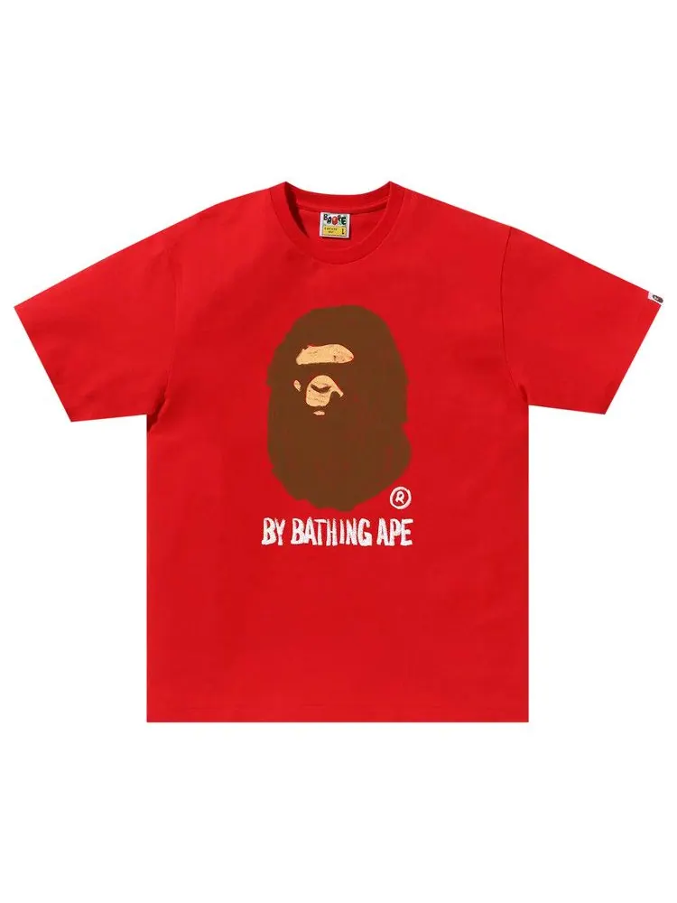 Футболка BAPE Hand Draw By Bathing Ape Tee — изображение 1 из 1, красный
