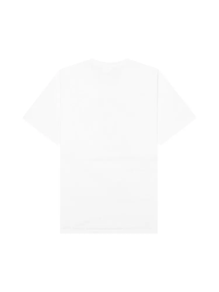 Футболка BAPE Mad Flame Ape Head Tee — изображение 2 из 3, белый