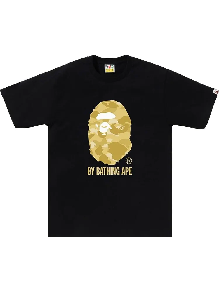 Футболка BAPE Color Camo By Bathing Ape 'Black' — изображение 1 из 1, черный
