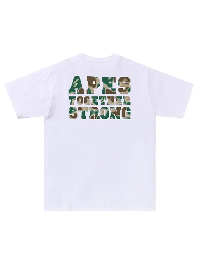 Футболка BAPE Color Camo By Bathing Ape Tee — изображение 2 из 2, белый