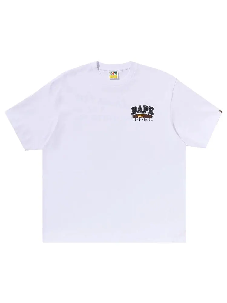 Футболка BAPE Hand Draw Relaxed Fit Tee — изображение 1 из 1, белый