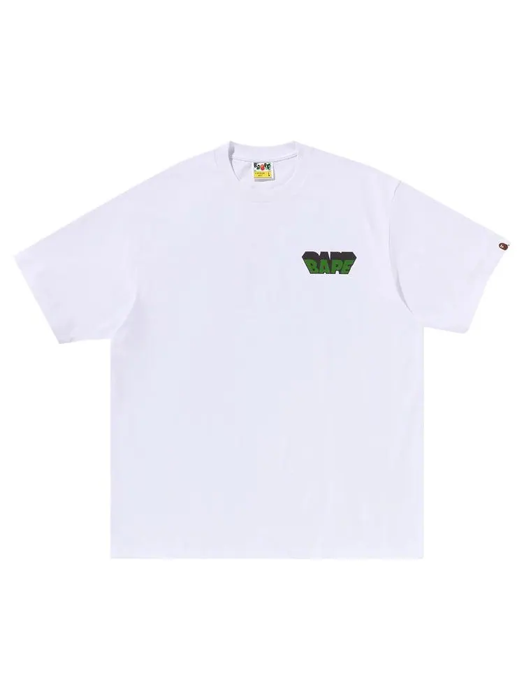 Футболка BAPE Graffiti Logo Relaxed Fit Tee — изображение 1 из 2, белый