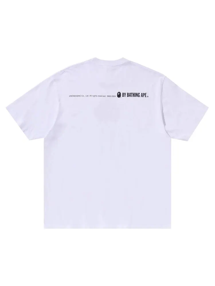 Футболка BAPE Graffiti Bape Logo Relaxed Fit Tee — изображение 2 из 2, белый