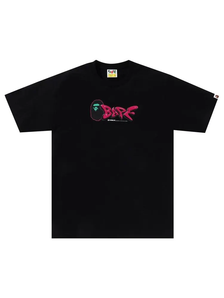 Футболка BAPE 3D Art Bape Logo Tee — изображение 1 из 1, черный
